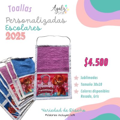 TOALLAS PERSONALIZADAS