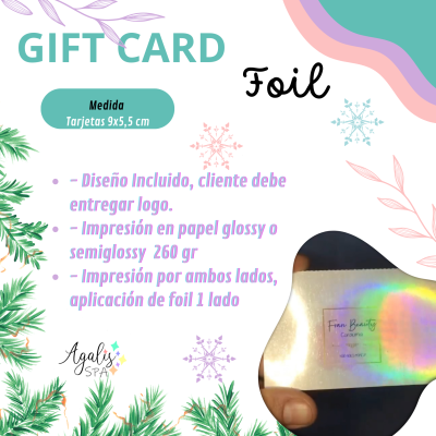 GIFT CARD FOIL