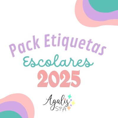 PACK ETIQUETAS ESCOLARES