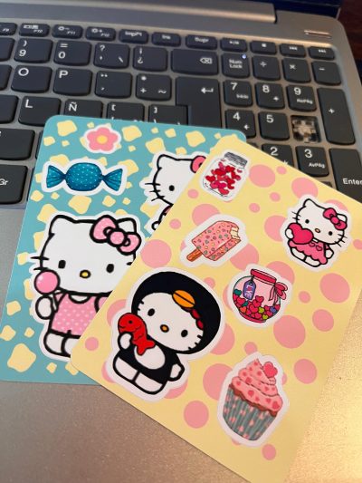 LAMINAS DE STIKERS SEMI TROQUELADA - Imagen 3