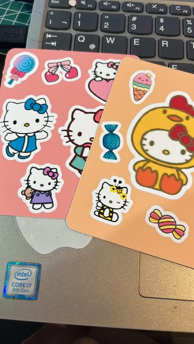 LAMINAS DE STIKERS SEMI TROQUELADA - Imagen 2