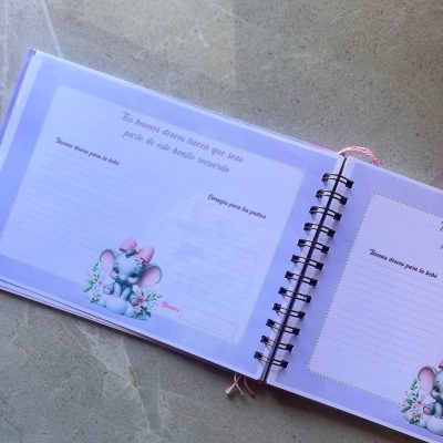 Libro de Recuerdos Baby Shower - Imagen 3